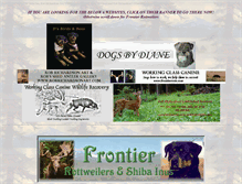 Tablet Screenshot of frontierrots.com